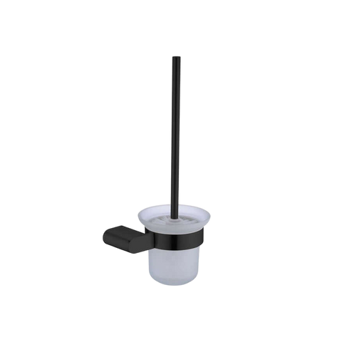 Accessories Nero Bianca Toilet Brush Holder Colour: Matte Black Place & Palette