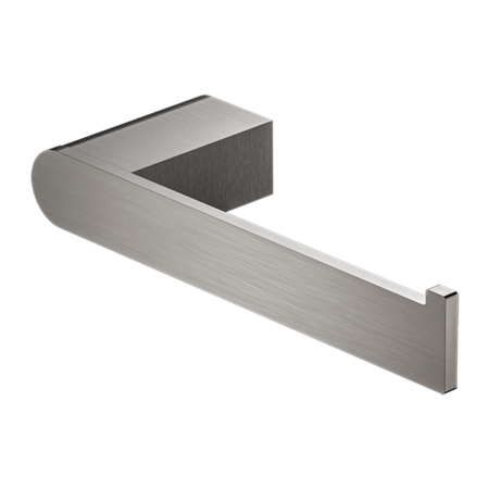 Bianca Toilet Roll Holder-Accessories-Nero-Brushed Nickel-place-and-palette