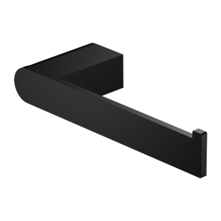 Bianca Toilet Roll Holder-Accessories-Nero-Matte Black-place-and-palette