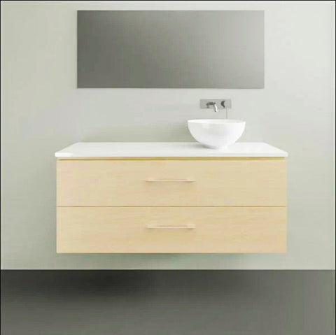 Billie Wall Hung Vanity with Silksurface Top & White Gloss Above Counter Basin-Vanities-Timberline-L 1200mm Right-hand Offset Bowl-place-and-palette