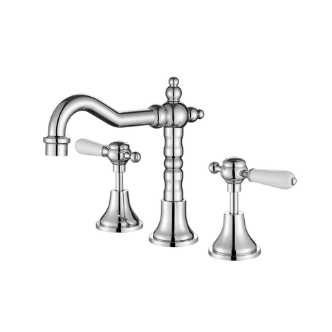 Tapware Modern National Bordeaux Basin Set Colour: Electroplated Chrome Place & Palette