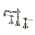 Tapware Modern National Bordeaux Basin Set Colour: Pvd Brushed Nickel Place & Palette