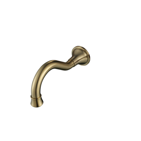 Tapware Modern National Bordeaux Bath Spout Colour: Pvd Brushed Bronze Place & Palette