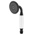 Showers Modern National Bordeaux Handpiece Colour: Electroplated Matte Black Place & Palette