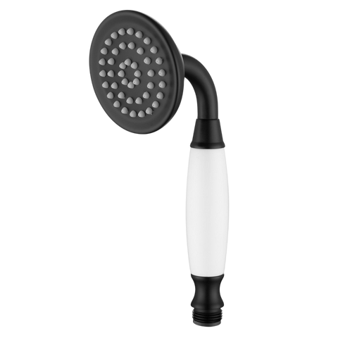 Showers Modern National Bordeaux Handpiece Colour: Electroplated Matte Black Place & Palette