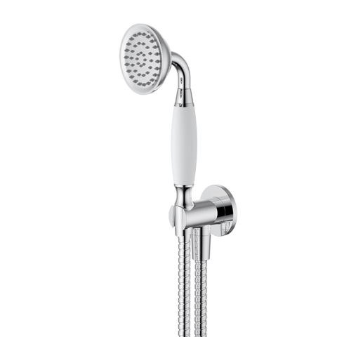 Showers Modern National Bordeaux Handshower On Bracket Colour: Electroplated Chrome Place & Palette