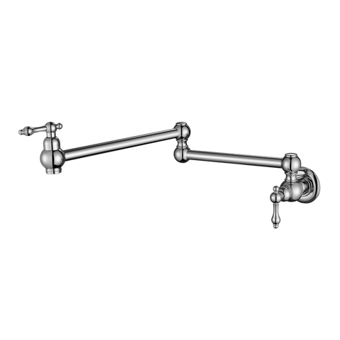 Tapware Modern National Bordeaux Kitchen Pot Filler Colour: Electroplated Chrome Place & Palette