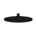 Showers Modern National Brass Round Shower Head Colour: Electroplated Matte Black Place & Palette