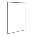 Mirrors Thermogroup Rectangular Framed Mirror Colour: Black Demister: With Demister Place & Palette