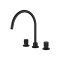 Tapware Modern National Cadence Kitchen Set Colour: Electroplated Matte Black Place & Palette