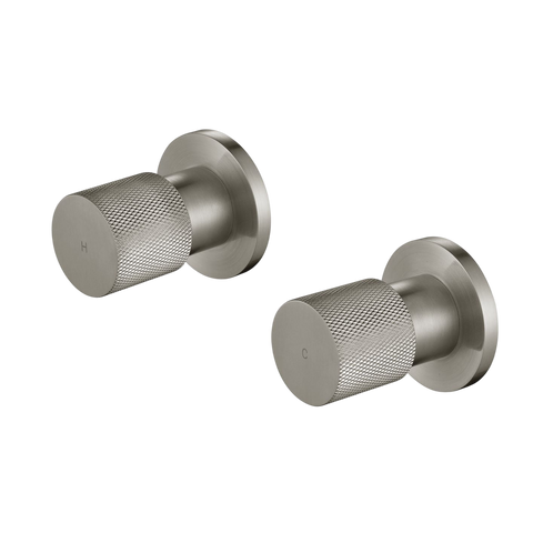 Tapware Modern National Cadence Wall Top Assemblies Colour: Pvd Brushed Nickel Place & Palette