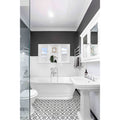 Cambridge 156 TitanCast Bath-Baths-Turner Hastings-Gloss White-place-and-palette