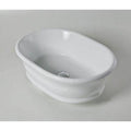 Basins Turner Hastings Cambridge TitanCast Basin Colour: Satin Silk White Place & Palette