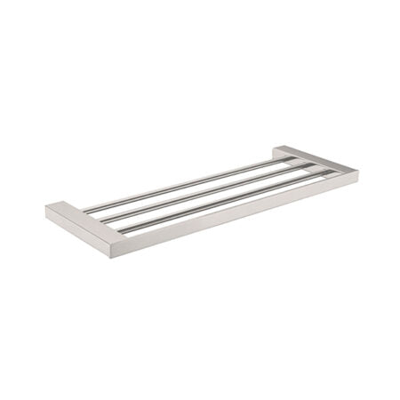 Celia Towel Rack-Accessories-Nero-Brushed Nickel-place-and-palette