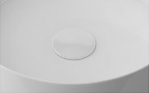 Accessories Timberline Ceramic Waste Color: White Gloss Place & Palette