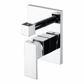 Showers Modern National Chao Mini Shower Mixer Style: Diverter Colour: Electroplated Chrome Place & Palette