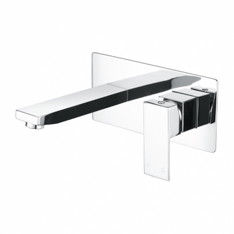 Tapware Modern National Chao Mini Wall Combination Colour: Electroplated Chrome Place & Palette