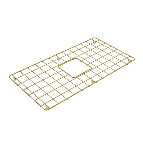 Chester Stainless Steel Grid-Accessories-Turner Hastings-Brushed Brass-Rectangular-81x48-place-and-palette