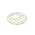 Chester Stainless Steel Grid-Accessories-Turner Hastings-Brushed Brass-Round-47x47-place-and-palette