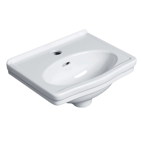 Basins Turner Hastings Claremont Basin Size: 38x31 Mounting: Basin Only (Wall Hung) Taphole: No Taphole Place & Palette