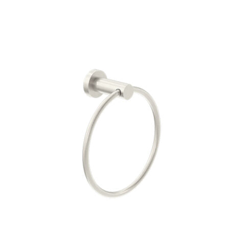 Classic Hand Towel Ring-Accessories-Nero-Brushed Nickel-place-and-palette