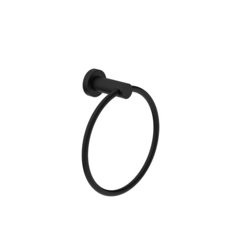 Classic Hand Towel Ring-Accessories-Nero-Matte Black-place-and-palette