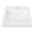 Basins Timberline Cove Grand Inset Mineral Composite Basin 460mm Color: White Gloss Place & Palette