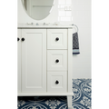 Vanities Turner Hastings Coventry Vanity with Marble Top & Under Counter Basin - 90 x 55 Size: One Taphole Place & Palette