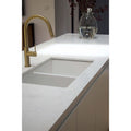 Basins Turner Hastings Cuisine Double Fireclay Sink Size: 85x46 Colour: Gloss White Overflow: With Overflow Place & Palette