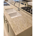 Basins Turner Hastings Cuisine Double Fireclay Sink Size: 85x46 Colour: Gloss White Overflow: With Overflow Place & Palette