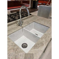 Basins Turner Hastings Cuisine Double Fireclay Sink Size: 85x46 Colour: Gloss White Overflow: With Overflow Place & Palette