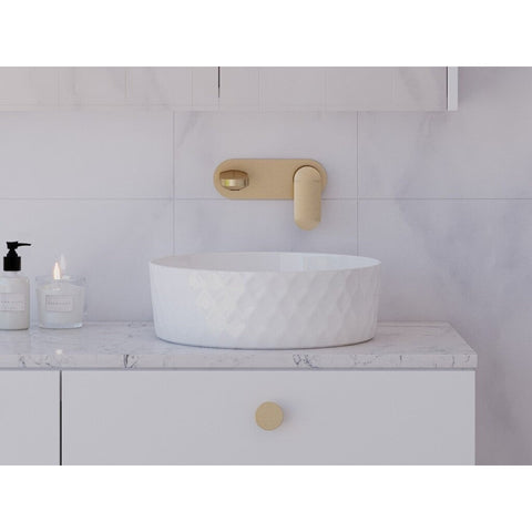 Diamond Ceramic Basin 360mm-Basins-Timberline-place-and-palette