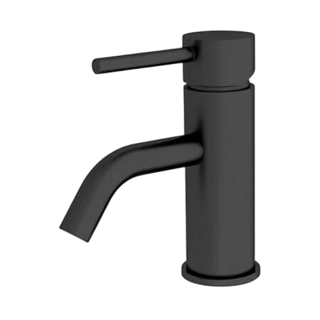 Tapware Nero Dolce Basin Mixer Stylish Spout Colour: Matte Black Place & Palette