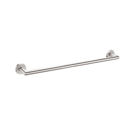 Dolce Single Towel Rail-Accessories-Nero-Brushed Nickel-700mm-place-and-palette