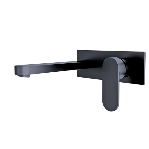 Tapware Nero Ecco Wall Basin/Bath Mixer Colour: Matte Black Place & Palette