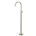 Tapware ParTaps Elm Floor Bath Filler Mixer - Gooseneck Colour: Brushed Nickel Place & Palette