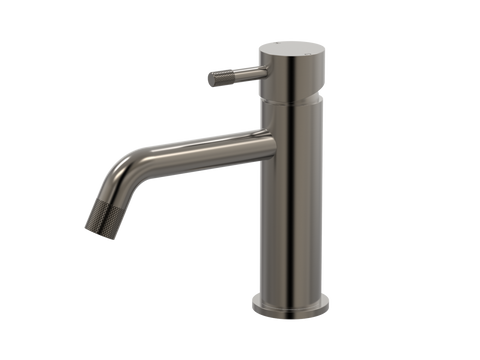 Tapware ParTaps Elm Hob Basin Mixer Colour: Brushed Gunmetal Place & Palette