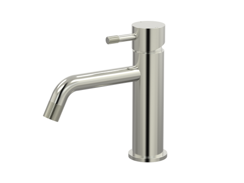 Tapware ParTaps Elm Hob Basin Mixer Colour: Brushed Nickel Place & Palette