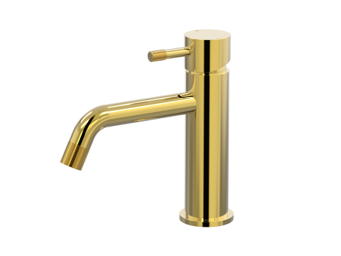 Tapware ParTaps Elm Hob Basin Mixer Colour: Gold Place & Palette