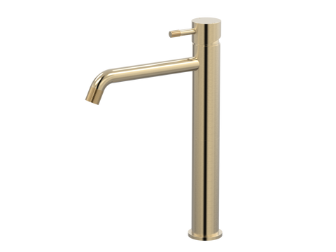 Tapware ParTaps Elm Hob Basin Tower Mixer Colour: Brushed Brass Gold Place & Palette