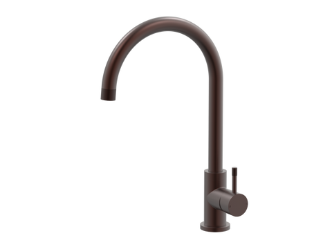 Tapware ParTaps Elm Sink Gooseneck Mixer Colour: Antique Copper Place & Palette