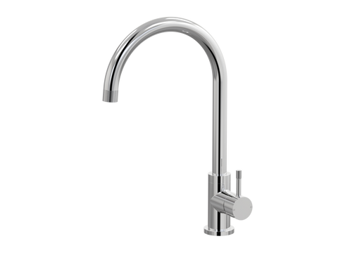 Tapware ParTaps Elm Sink Gooseneck Mixer Colour: Chrome Place & Palette