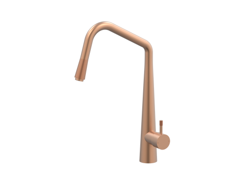 Tapware ParTaps Elm Sink Pull-Out Mixer Colour: Brushed Copper Place & Palette