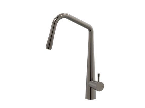 Tapware ParTaps Elm Sink Pull-Out Mixer Colour: Brushed Gunmetal Place & Palette