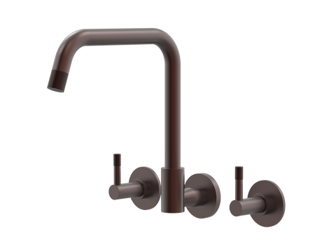 Tapware ParTaps Elm Sink Set Wall Swivel Colour: Antique Copper Style: Original Place & Palette