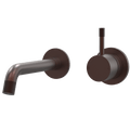 Tapware ParTaps Elm Wall Bath Mixer Set - No Back Plate Colour: Antique Copper Size: 160mm Place & Palette