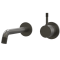 Tapware ParTaps Elm Wall Bath Mixer Set - No Back Plate Colour: Volcanic Grey Size: 160mm Place & Palette