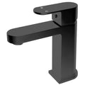 Tapware Modern National Eva Basin Mixer Colour: Electroplated Matte Black Place & Palette