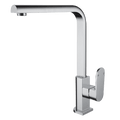 Tapware Modern National Eva Mini Kitchen Mixer Colour: Electroplated Chrome Place & Palette
