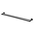 Accessories Modern National Eva Towel Rail Colour: Electroplated Matte Black Style: Double Size: 750mm Place & Palette